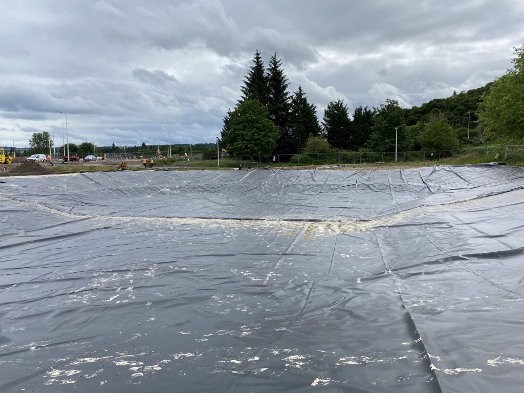 Attenuation Pond Liner 3