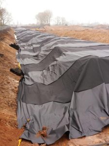 Contaminated Soil Windrow Cover (1)