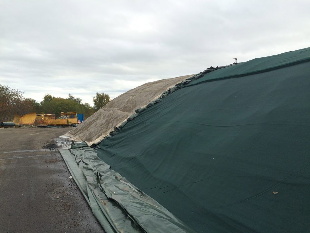 Reusable Salt Pile Cover 8