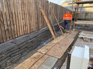 Flex MSE Retaining Wall - Two Phases