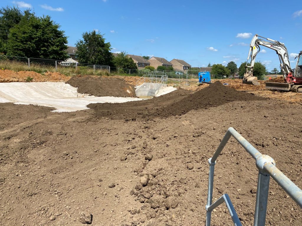 Attenuation Ponds Lined with GCL1